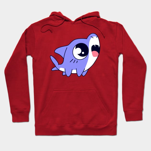 Magenta Baby Shark Hoodie by JonWKhoo